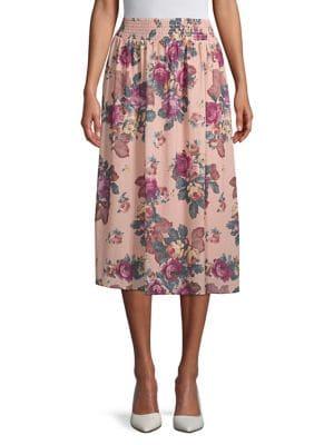 Vero Moda Floral-print Skirt