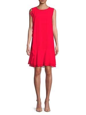 Max Mara Studio Tiered Ruffle Dress
