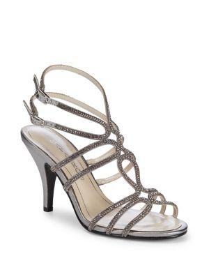 Caparros Michaela Embellished Ankle-strap Sandals