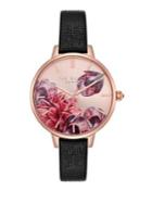 Ted Baker London Kate Three-hand Slim Leather-strap Watch