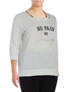 Marc New York Performance Plus Cutout Pullover Top