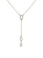 Ivanka Trump Faux Pearl & Crystal Adjustable Y-necklace