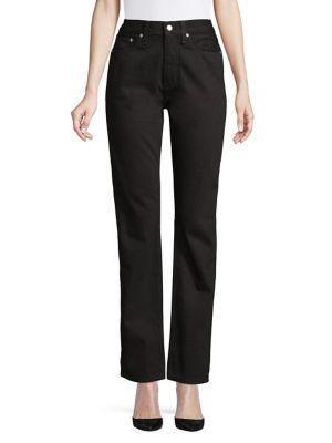 Calvin Klein High-rise Straight Jeans