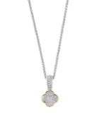 Effy Diamond, 18k Yellow Gold And Sterling Silver Pendant Necklace