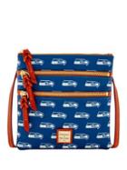 Dooney & Bourke Sports Seahawks Triple-zip Crossbody Bag