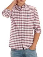 Brooks Brothers Red Fleece Checkered Oxford Shirt