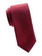 Hugo Boss Floral Printed Silk Tie