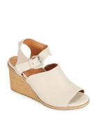 Gentle Souls Gerry Leather Wedge Sandals