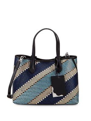 Calvin Klein Small Jacky Stripe-stitch Tote
