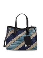 Calvin Klein Small Jacky Stripe-stitch Tote