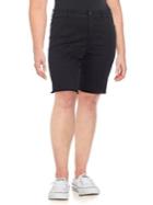 Nydj Plus Plus Briella Denim Shorts