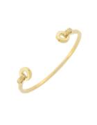 Cole Haan 7/25 Put A Ring On It Gold Cuff Bracelet