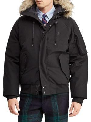 Polo Ralph Lauren Faux Fur-trim Down Jacket