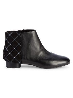Karl Lagerfeld Paris Fauna Round Toe Booties