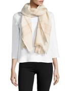 Lord & Taylor Dual Tone Fraas Linen Blend Scarf