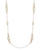 Anne Klein Crystal Chain Necklace