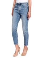 William Rast Sweet Mama Mid Rise Cropped Tapered Jeans