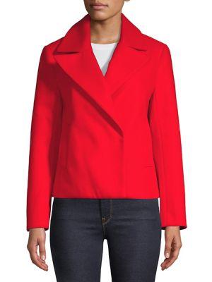Imnyc Isaac Mizrahi Notch Lapel Jacket