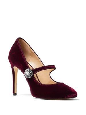 Michael Michael Kors Ophelia Velvet Pumps