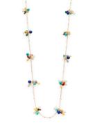 Lauren Ralph Lauren Semi-precious Cluster Necklace