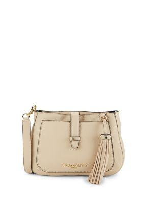 Karl Lagerfeld Paris Toby Leather Crossbody Bag