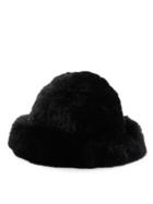Surell Dyed Mink & Fox Fur Hat