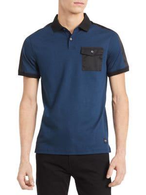 Calvin Klein New Essentials Liquid Touch Regular-fit Cotton Polo