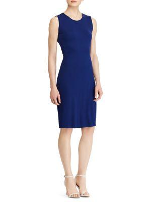 Lauren Ralph Lauren Twist-back Sleeveless Dress