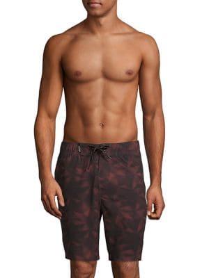 Spyder Printed Drawstring Boardshorts