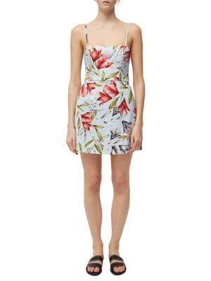 French Connection Cadencia Whisper Floral A-line Dress
