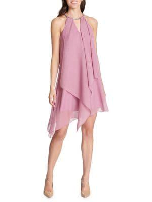 Kensie Dresses Draped A-line Dress