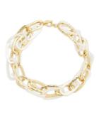 Design Lab Lord & Taylor Mixed-media Interlock Bracelet