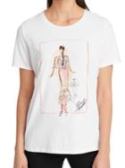 Karl Lagerfeld Paris Fashion Sketched Tee