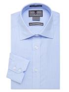 Black Brown Pinstripe Dress Shirt