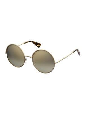 Marc Jacobs 57mm Round Sunglasses