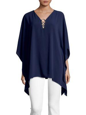 Michael Michael Kors Ring Flutter Top