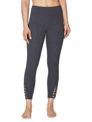 Betsey Johnson Strappy Looped Leggings