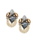 Rebecca Minkoff Chain-accented Cluster Earrings
