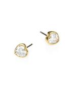 Kate Spade New York Romantic Rocks Heart Stud Earrings