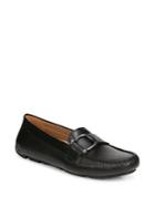 Naturalizer Nara Buckled Leather Loafers