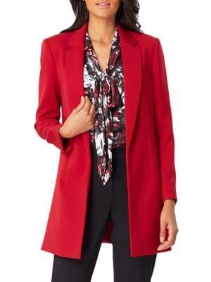 Tahari Arthur S. Levine Open Blazer Topper