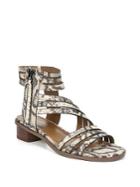 Franco Sarto Elma Printed Asymmetrical Sandals