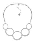 The Sak Silvertone Open Link Collar Necklace
