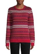 Brooks Brothers Red Fleece Fair Isle Wool-blend Sweater