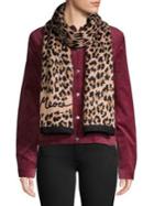 Kate Spade New York Leopard Printed Muffler