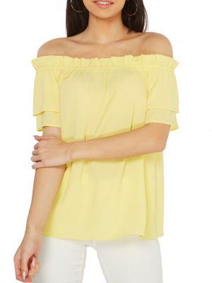 Dorothy Perkins Ruffled Bardot Top
