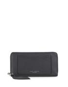 Marc Jacobs Zip-around Leather Continental Wallet