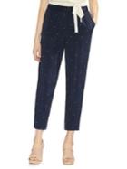 Vince Camuto Sapphire Bloom Polka Dot Pants