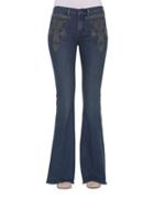 Driftwood Embroidered Bootcut Jeans