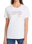 Karl Lagerfeld Paris Sunglass-print Tee